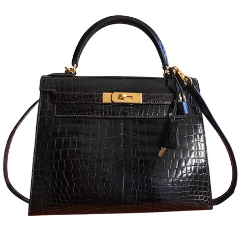 crocodile handbag hermes|hermes kelly crocodile bag.